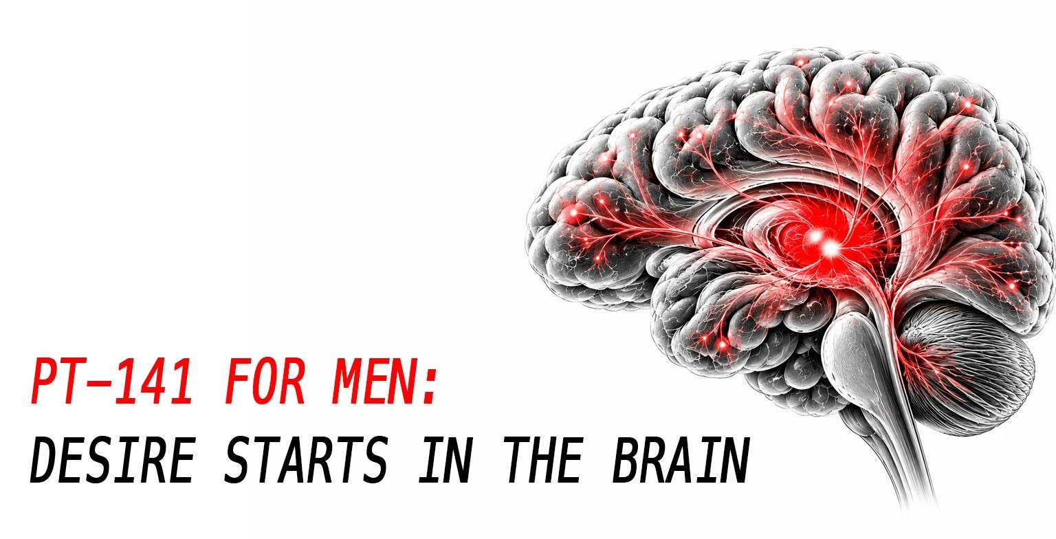 PT-141 for men: desire starts in the brain