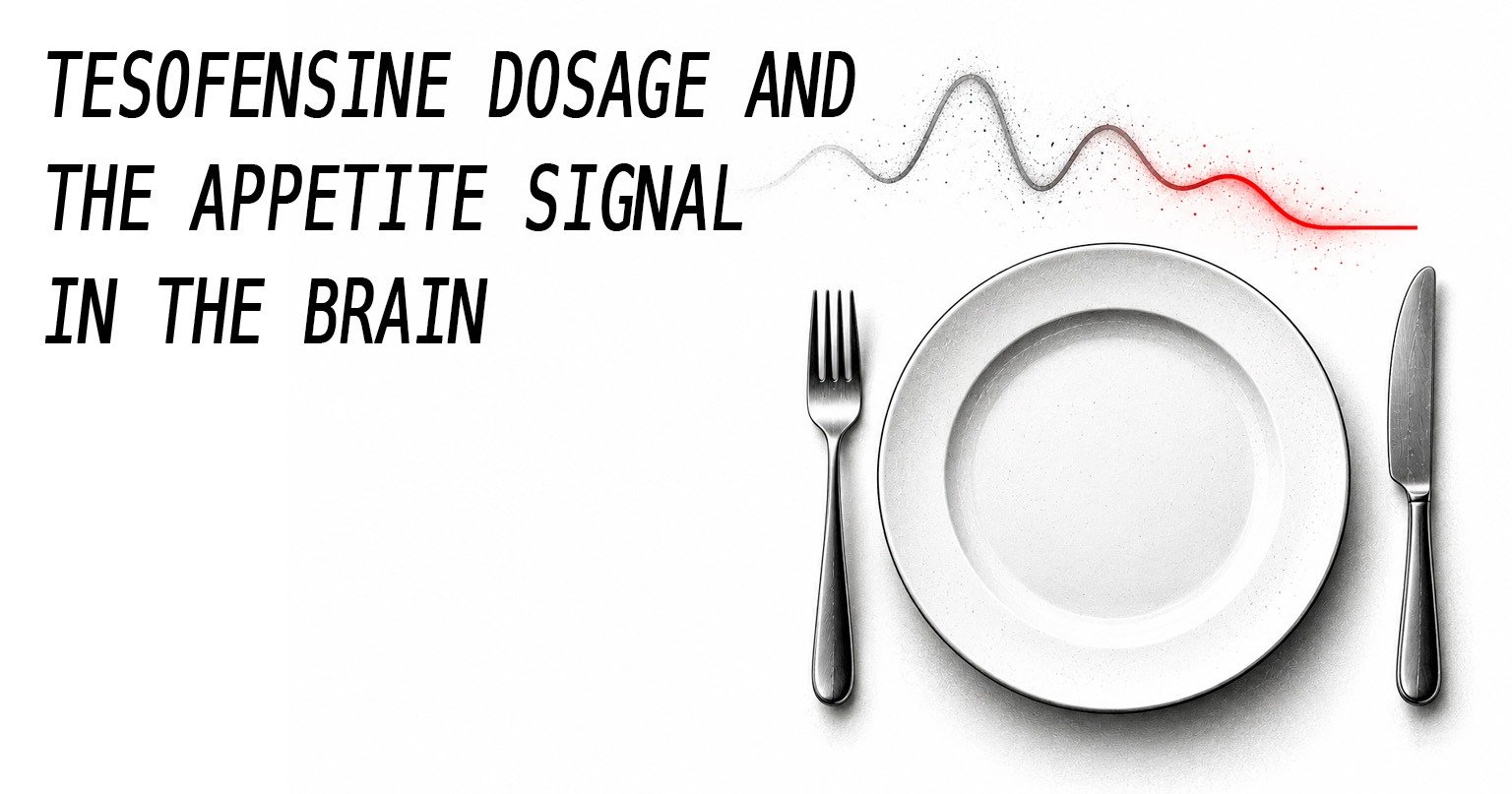 Tesofensine dosage and the appetite signal in the brain